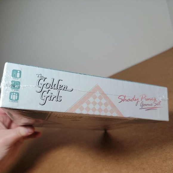 NEW The Golden Girls Shady Pines Board Game Set Checkers & Bingo Factory SEALED - Picture 8 of 8